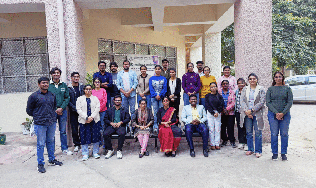 PGIMS Rohtak Students at NEST Workshop